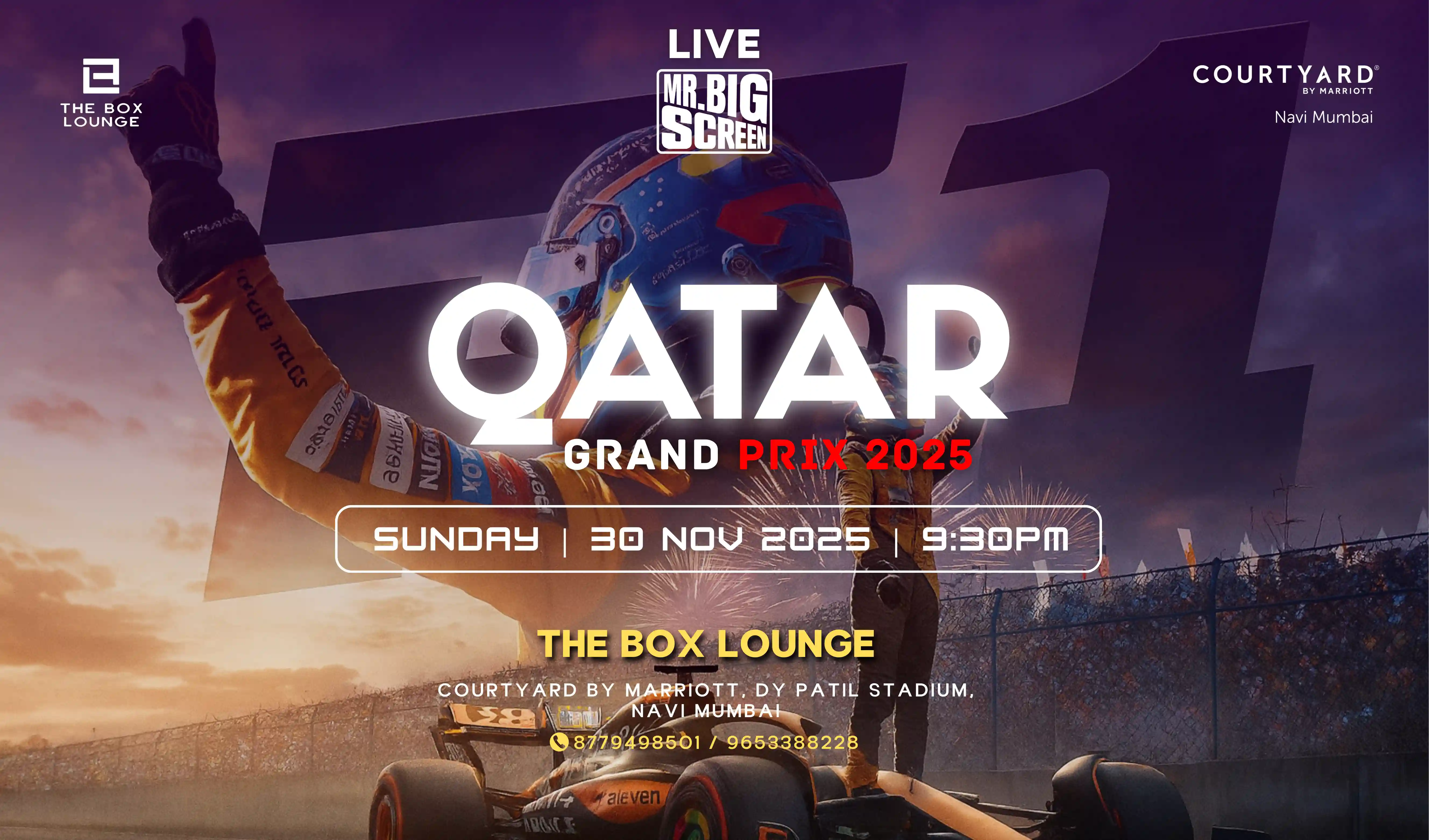F1 Screening-Qatar GP 2025- Navi Mumbai
